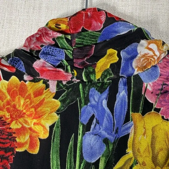 Alice + Olivia Colorful Floral Blouse - Picture 7 of 8